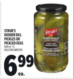 Metro STRUB'S KOSHER DILL PICKLES OR PICKLED EGGS offer