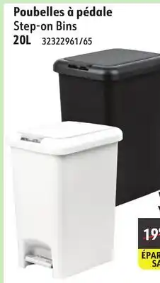 Sushi Shop Step-on Bins offer