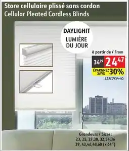 Sushi Shop Cellular Pleated Cordless Blinds offer