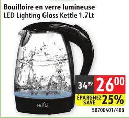 Sushi Shop HAUZ LED Lighting Glass Kettle offer