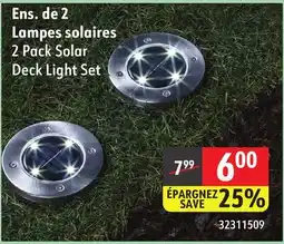 Sushi Shop 2 Pack Solar Deck Light Set offer