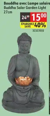 Sushi Shop Buddha Solar Garden Light offer
