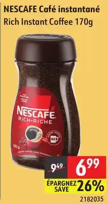 Sushi Shop NESCAFE Rich Instant Coffee offer