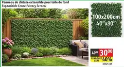 Sushi Shop Expandable Fence Privacy Screen offer