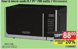 Sushi Shop Massimo Microwave 0.7 Pi/3 700 watts offer