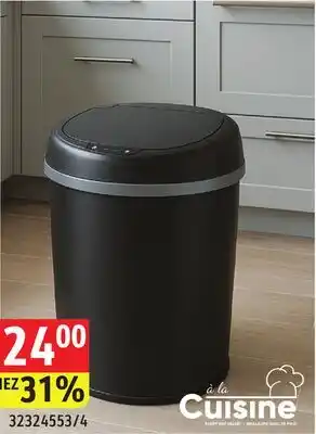 Sushi Shop CUISINE MOTION SENSOR TRASH CAN AUTOMATIC TOUCHLESS GARBAGE offer