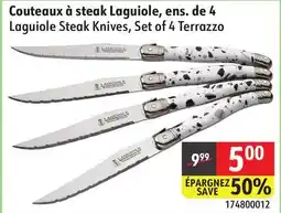 Sushi Shop Laguiole Steak Knives, Set of 4 Terrazzo offer