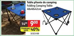 Sushi Shop Folding Camping Table offer