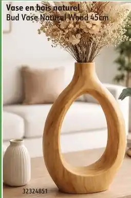 Sushi Shop Bud Vase Natural Wood 45cm offer