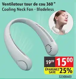 Sushi Shop Cooling Neck Fan - Bladeless offer