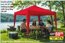 Sushi Shop Folding Gazebo with Carry Bag 10'x10' offer