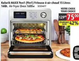 Sushi Shop 16 Qt. Air Fryer Oven 1600w offer