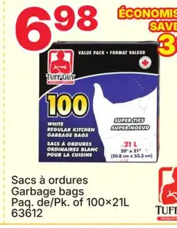 Rossy Tuff Guy Garbage bags offer
