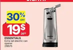 Rossy STARFRIT ESSENTIALS Extra tall electric can opener offer