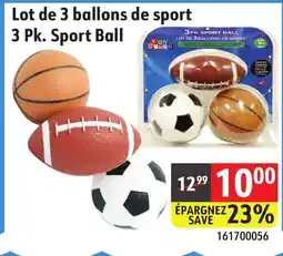 Sushi Shop 3 Pk. Sport Ball offer