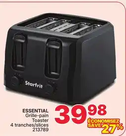 Rossy Starfrit ESSENTIAL Grille-pain Toaster offer