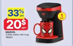 Rossy MARVEL Coffee maker with mug offer
