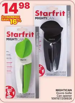 Rossy Starfrit Can opener offer