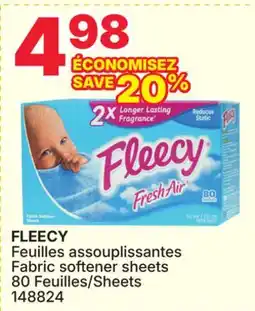 Rossy FLEECY Fabric softener sheets offer