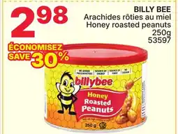 Rossy BILLY BEE Honey roasted peanuts offer