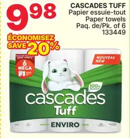 Rossy CASCADES TUFF Papier essuie-tout offer