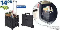 Rossy Folding Utility Cart offer