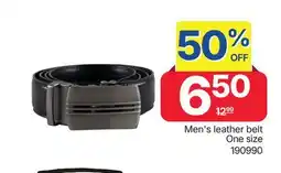 Rossy Men's leather belt offer