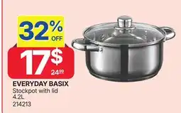 Rossy EVERYDAY BASIX Stockpot with lid offer