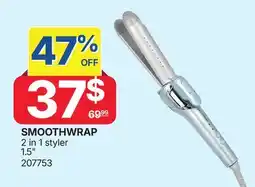 Rossy SMOOTHWRAP 2 in 1 styler offer