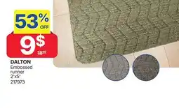 Rossy DALTON Embossed runner offer