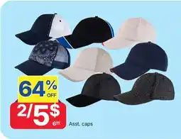 Rossy Asst. caps offer