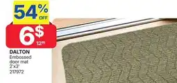 Rossy DALTON Embossed door mat offer