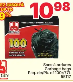 Rossy Tuff Guy Garbage bags offer