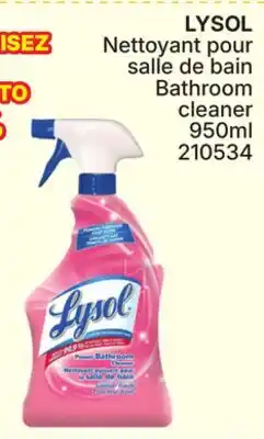 Rossy LYSOL Bathroom cleaner offer