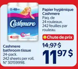 Walmart Cashmere bathroom tissue offer