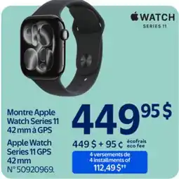 Walmart Apple Watch Series 11 GPS 42mm offer