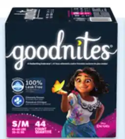 Walmart Goodnites Ninjamas superpack nighttime underwear offer
