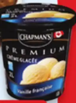 Walmart Chapman's Super Premium frozen tubs offer