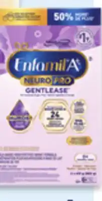 Walmart Enfamil A+ NeuroPro Gentlease 2 x 431 g powder formula refill offer