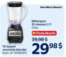 Walmart 10-Speed smoothie blender offer