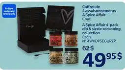 Walmart Coffret de 4 assaisonnements offer