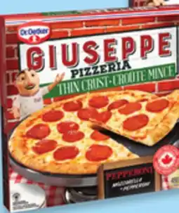 Walmart Dr. Oetker Giuseppe Pizzeria thin crust frozen pizza offer