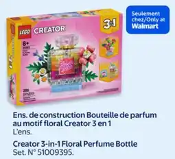 Walmart Creator 3-in-1 Floral Perfume Bottle offer