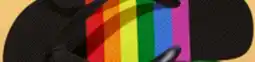 Walmart Adult's Pride flip-flops offer