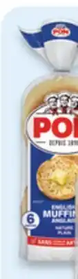 Walmart POM English muffins 6-pack offer