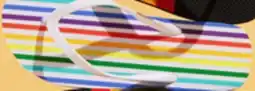 Walmart Adults' Pride flip-flops offer