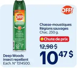 Walmart Deep Woods insect repellent offer