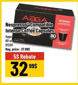 Mayrand Agga Nespresso Compatible Intenso Coffee Capsules offer