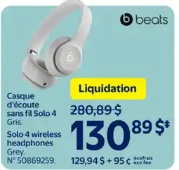 Walmart Solo 4 wireless headphones offer