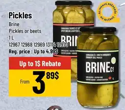 Mayrand Pickles Brine offer